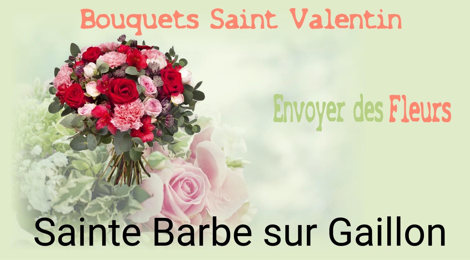 Roses de Saint-Valentin livrées à Sainte-Barbe-sur-Gaillon